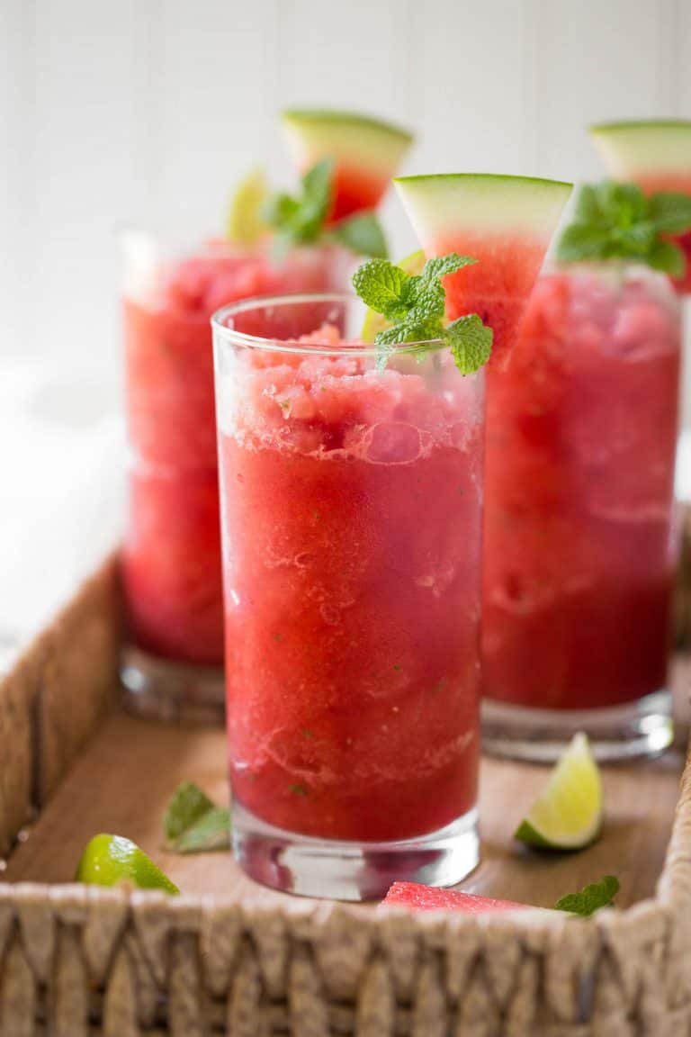 2. 3 Ingredient Watermelon Slush Recipe