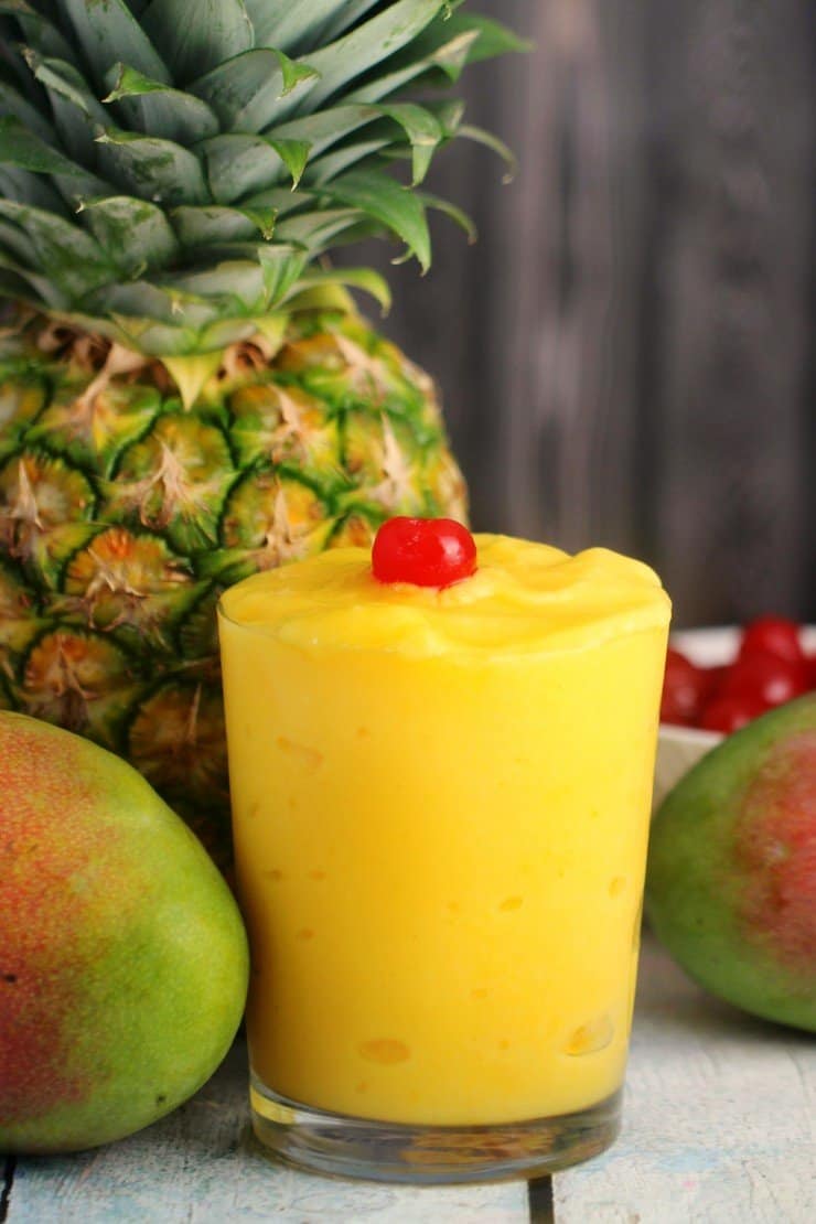 5. Mango & Pineapple Tropical Slushies