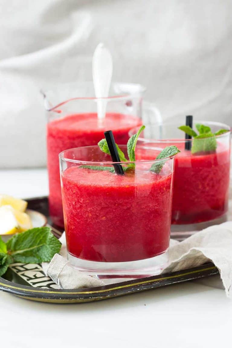 13. Raspberry Slushie