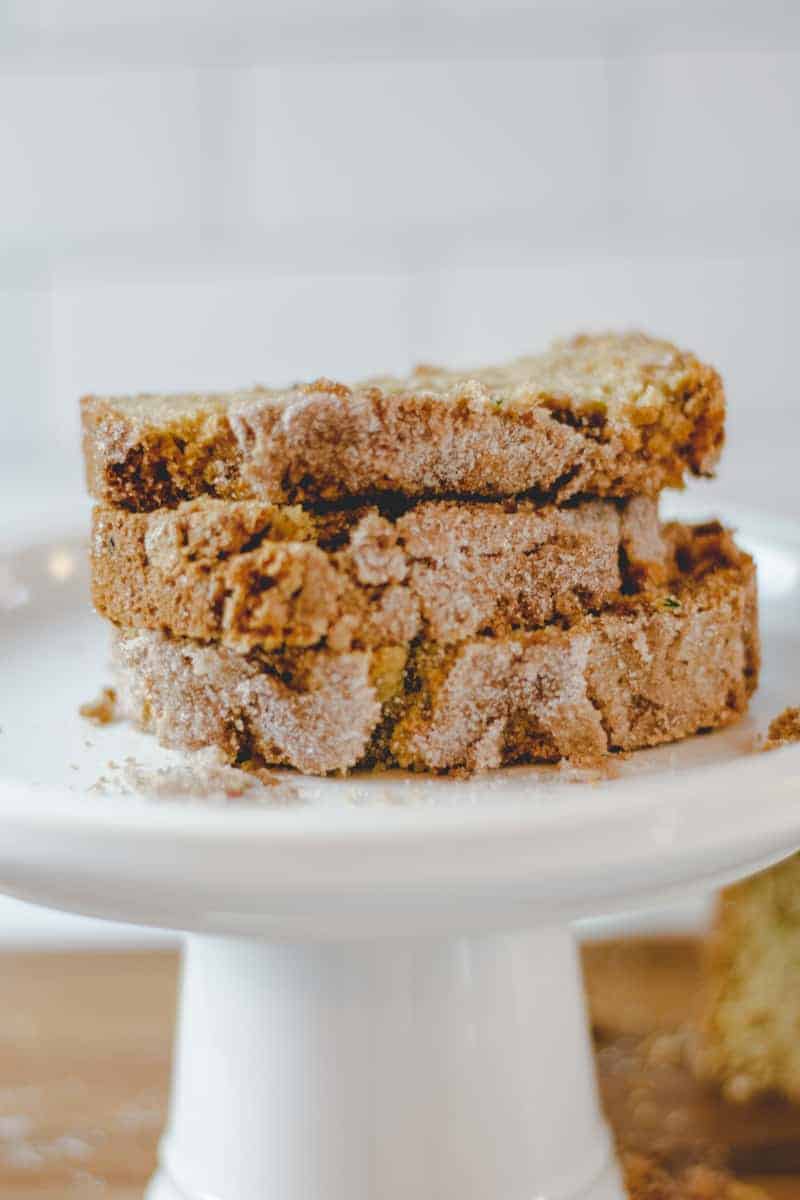 Snickerdoodle Zucchini Bread