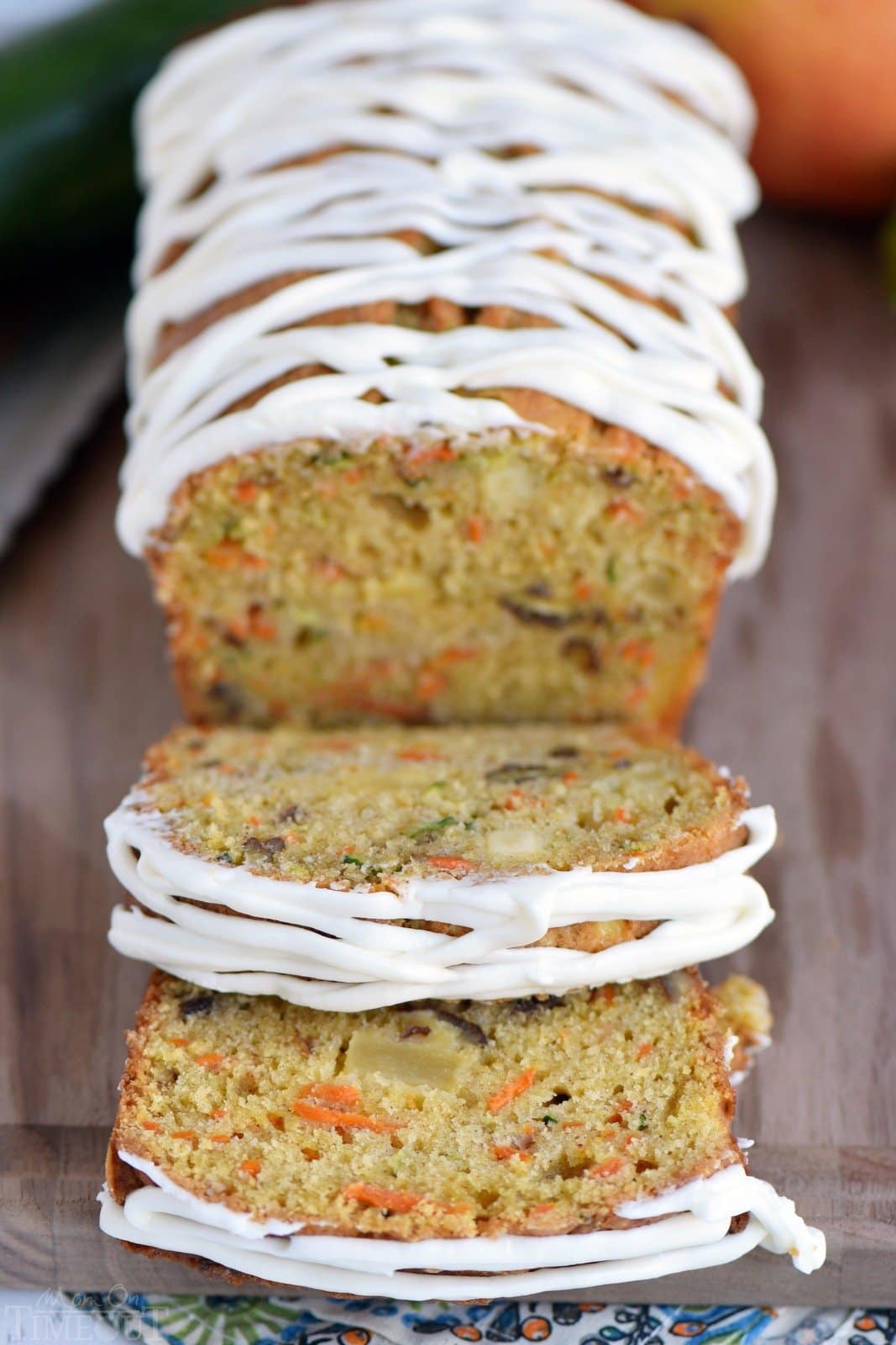 Carrot Apple Zucchini Bread
