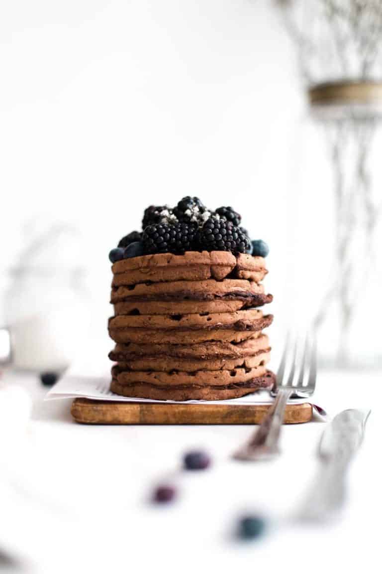 8. Vegan Chocolate Waffles