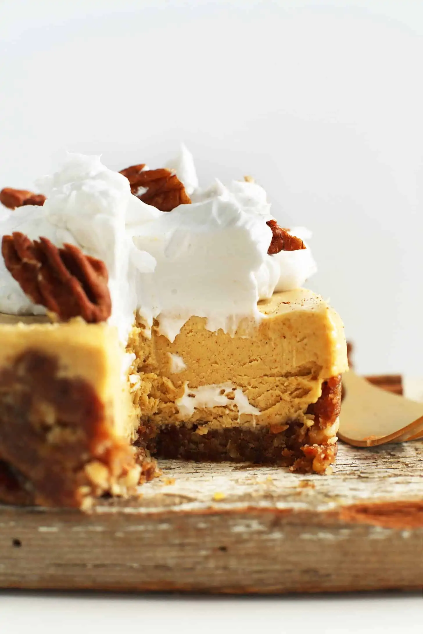 Vegan Pumpkin Cheesecake