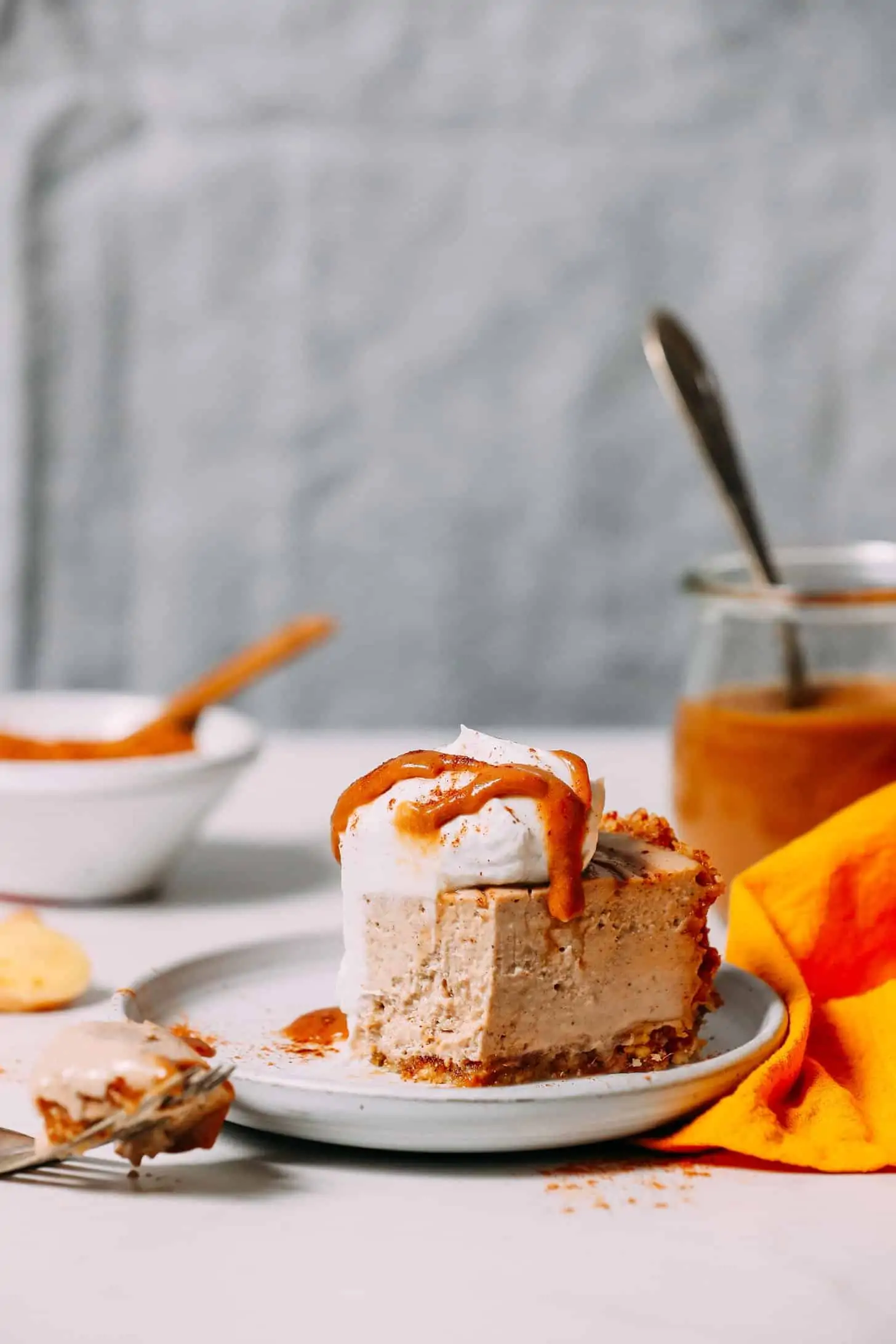 No-Bake Vegan Chai Cheesecake