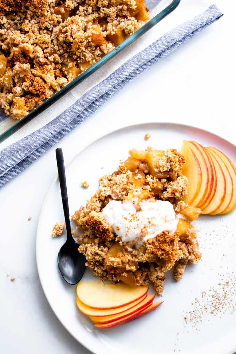 14. Fall-Spiced Apple Crisp