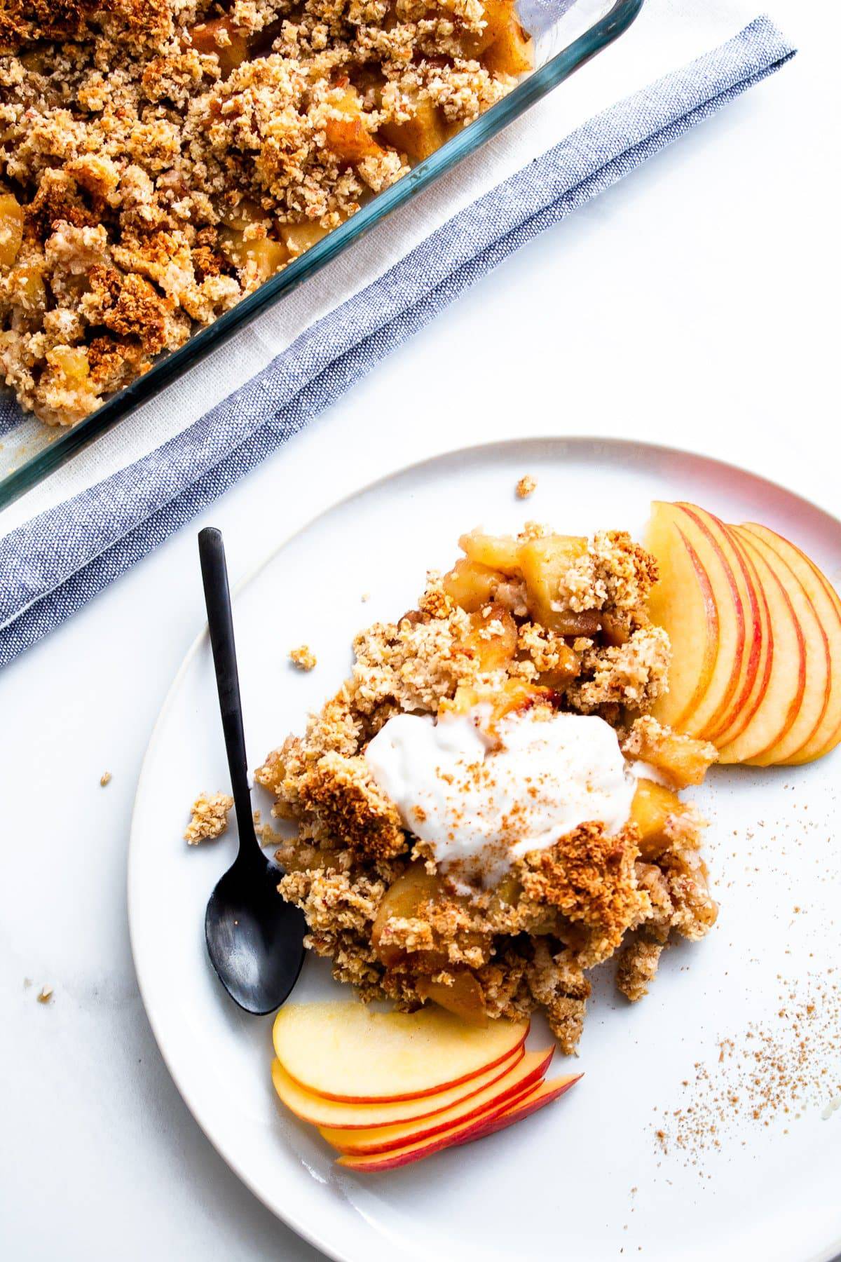 Fall-Spiced Apple Crisp