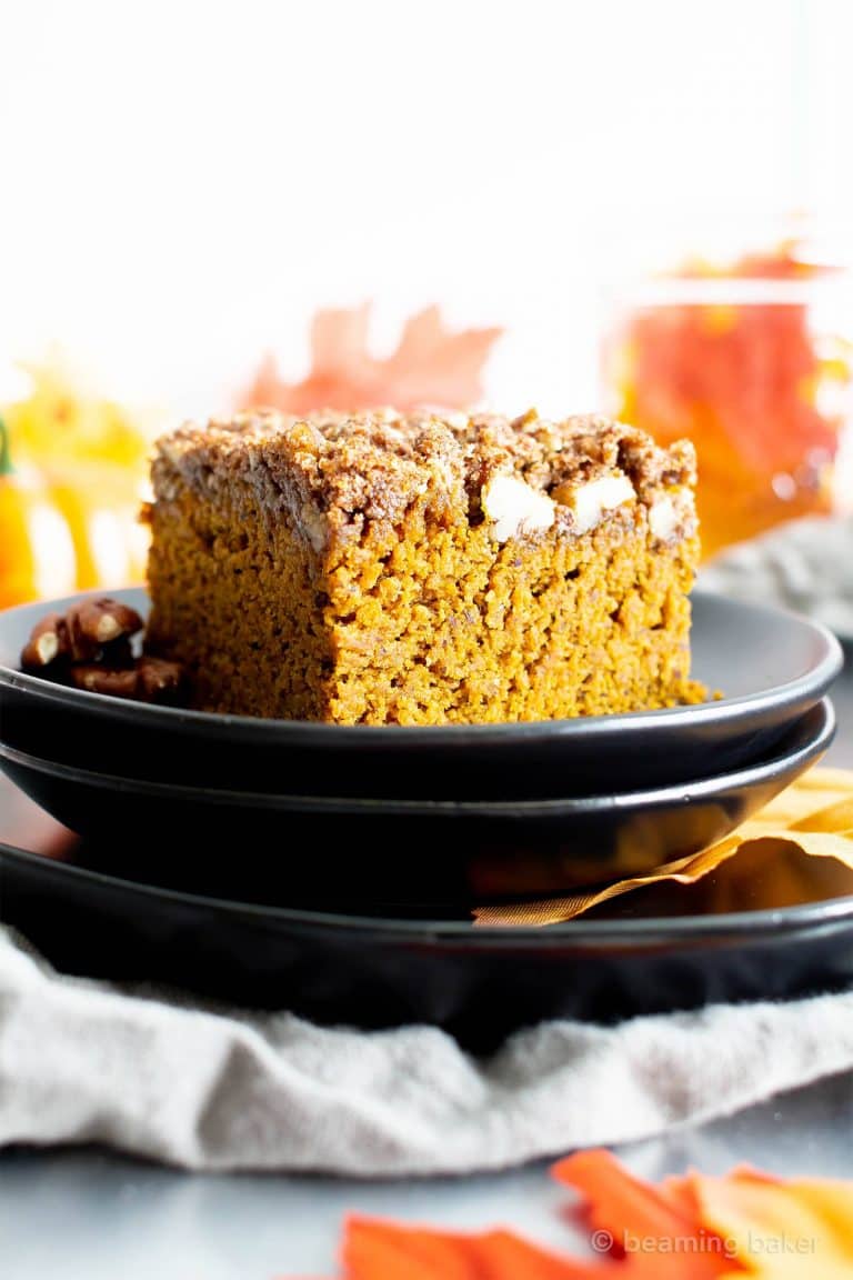 4. Easy Gluten Free Vegan Pumpkin Coffee Cake Recipe