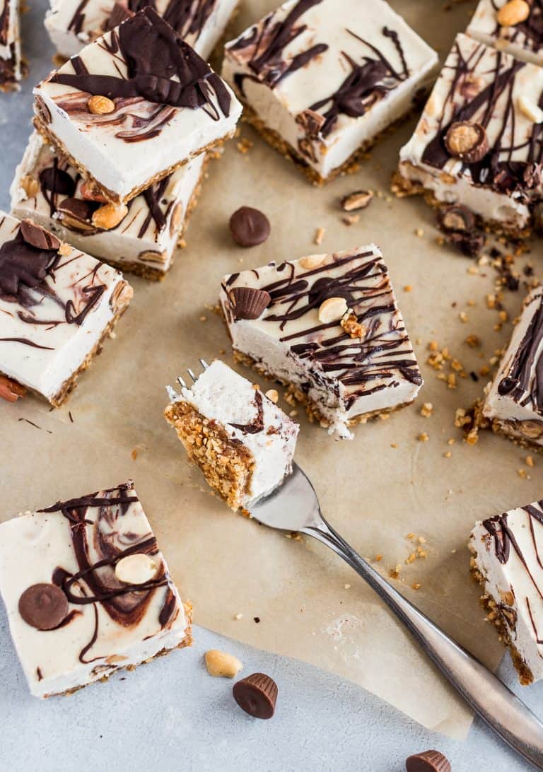 10. Vegan Moose Tracks Cheesecake