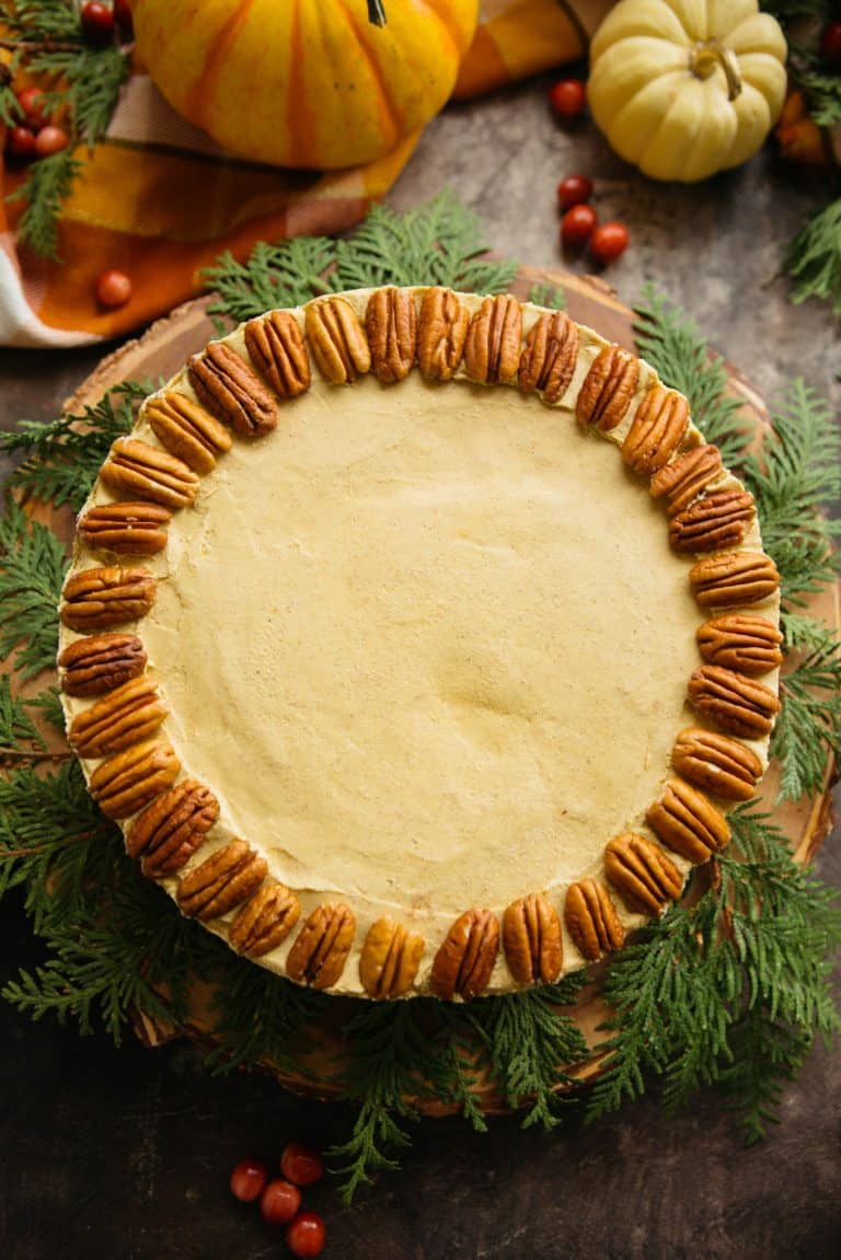 2. Raw Vegan Pumpkin Cheesecake