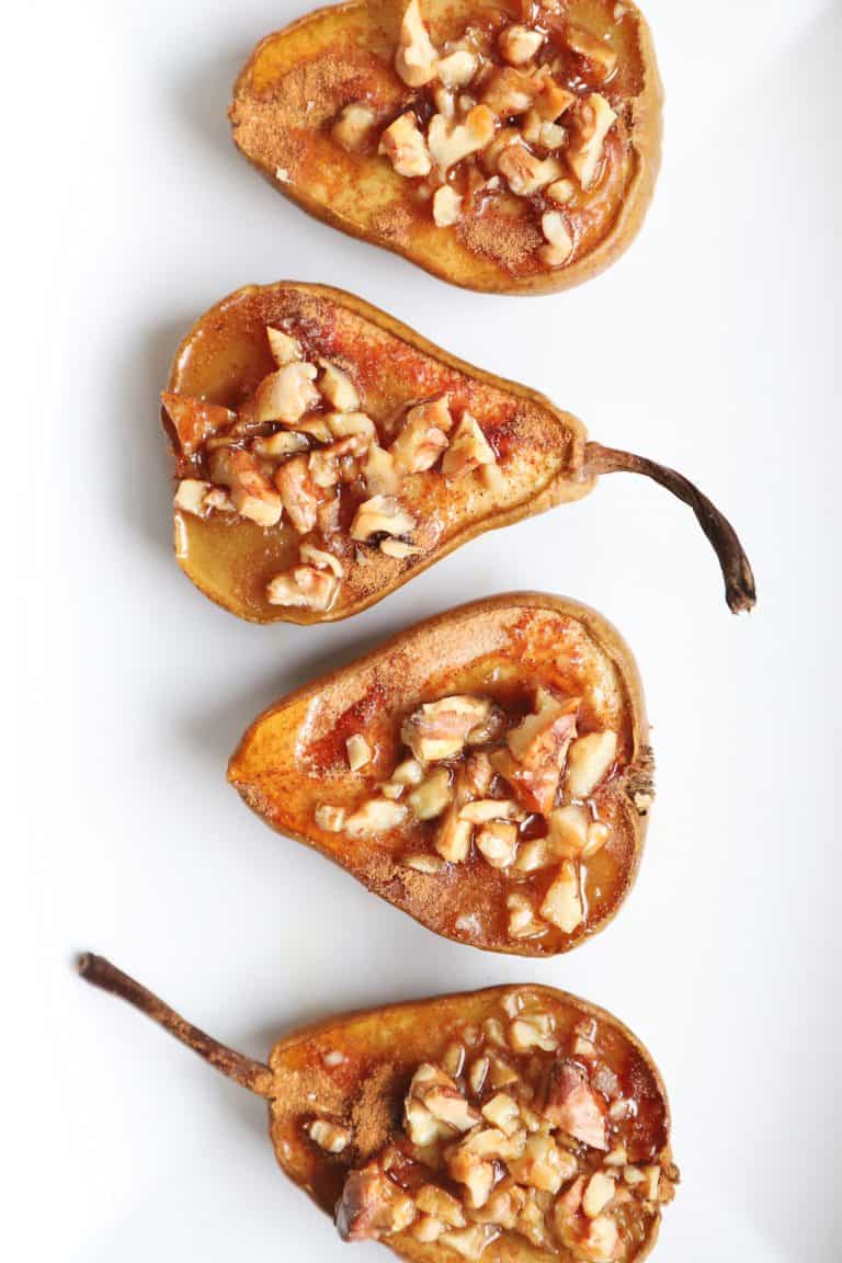 6. Baked Pears with Walnuts