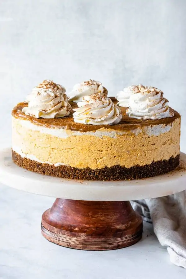 Vegan Pumpkin Cheesecake