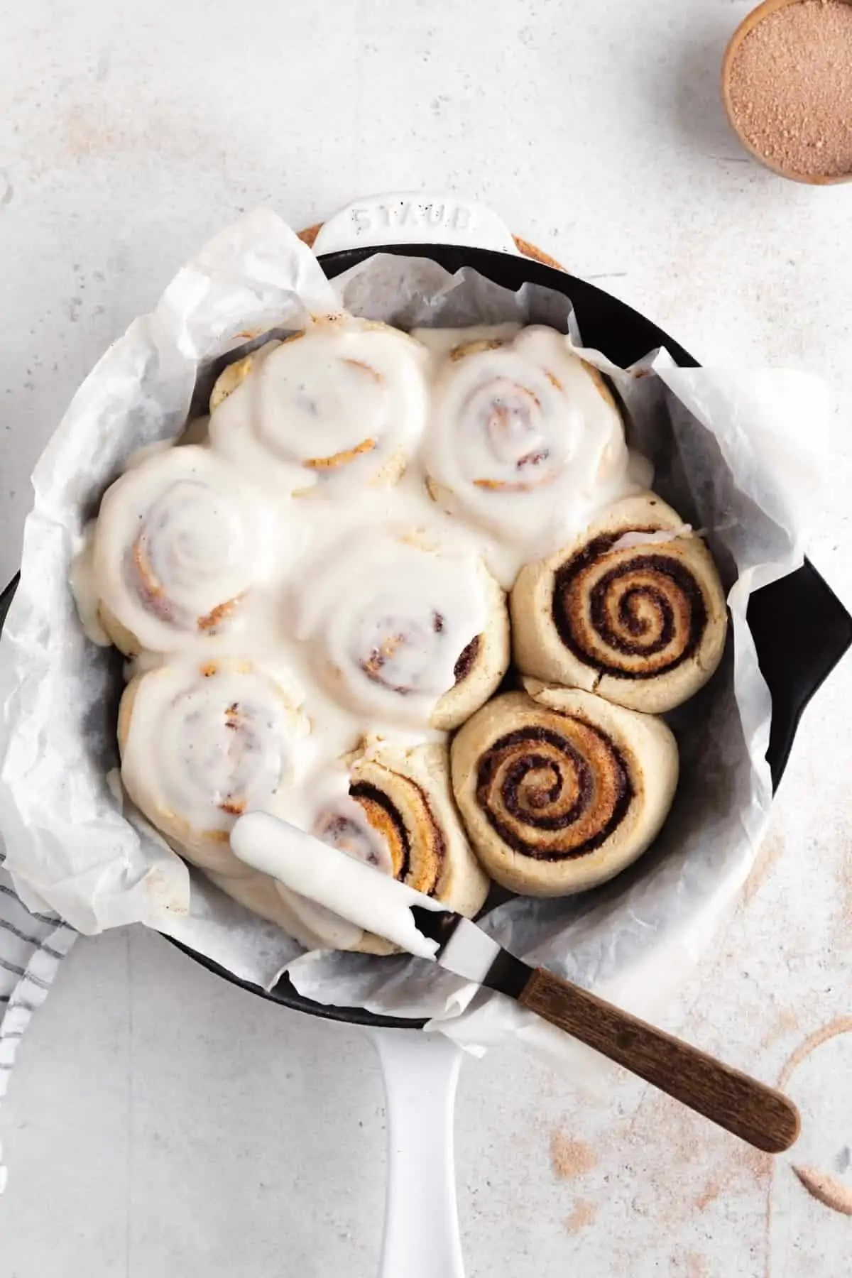 Gluten Free Vegan Cinnamon Rolls
