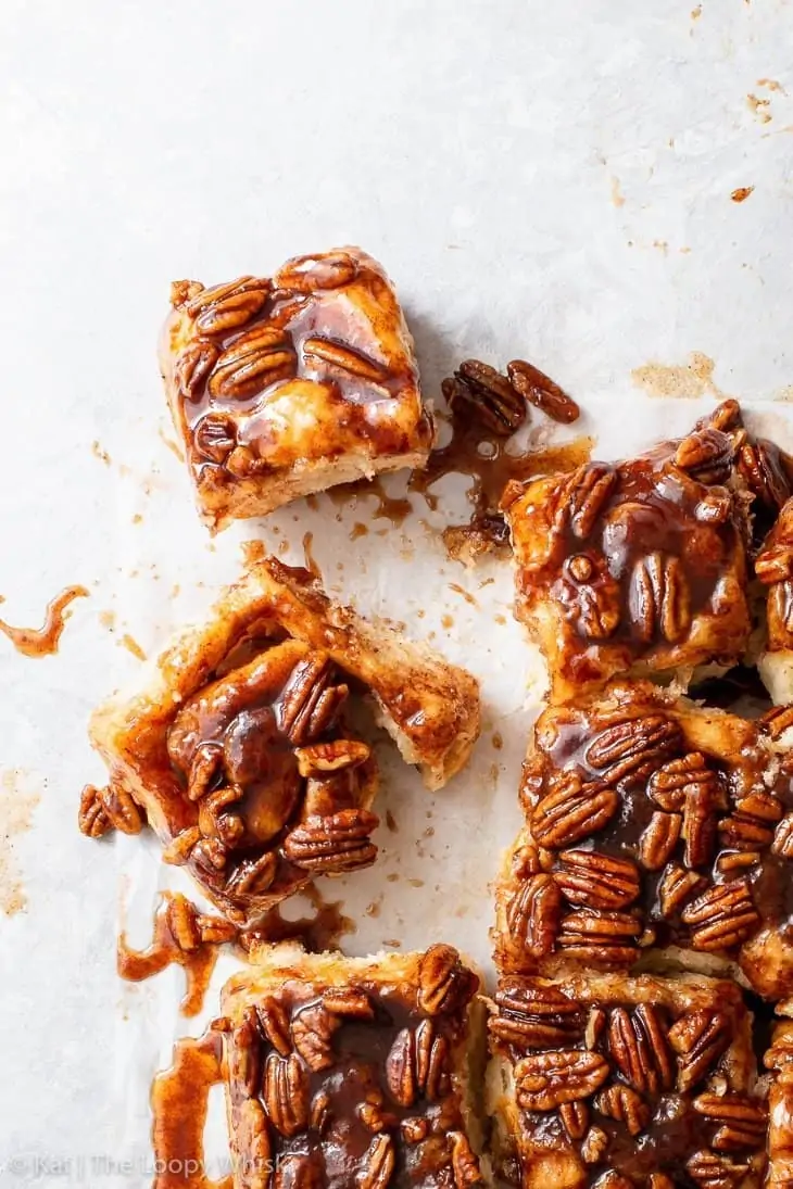 Vegan Cinnamon & Pecan Sticky Buns