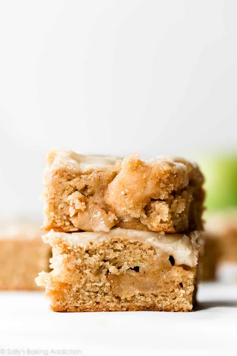 20. Brown Butter Apple Blondies