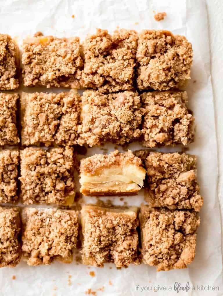 7. Apple Crisp Bars