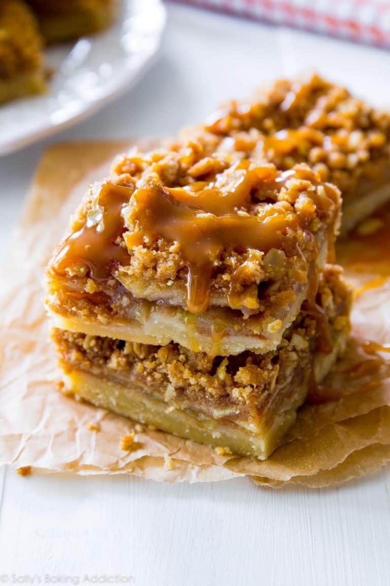 23. Salted Caramel Apple Pie Bars