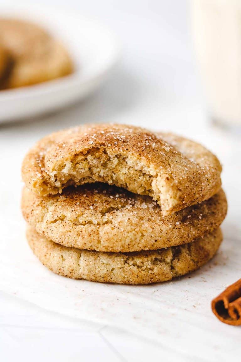 5. Healthy Vegan Snickerdoodle Cookies 