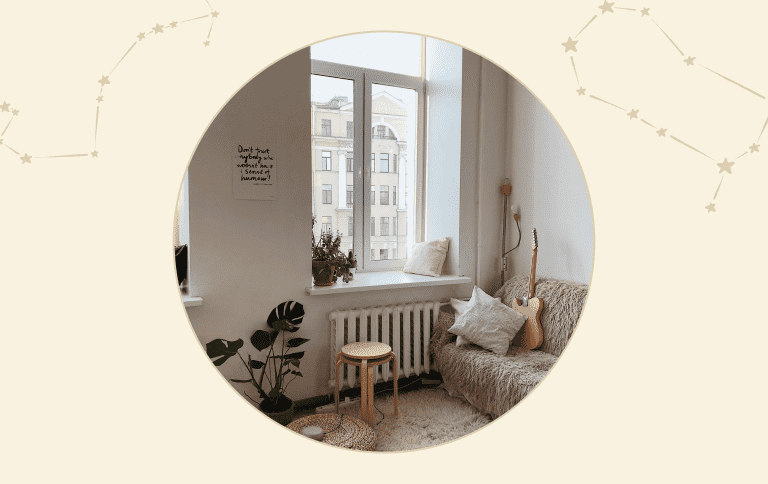 2. Choose where you want your sacred space to be