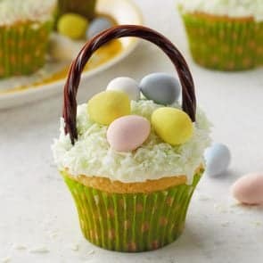 Cupcake Easter Baskets