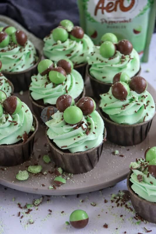 Mint Chocolate Cupcakes