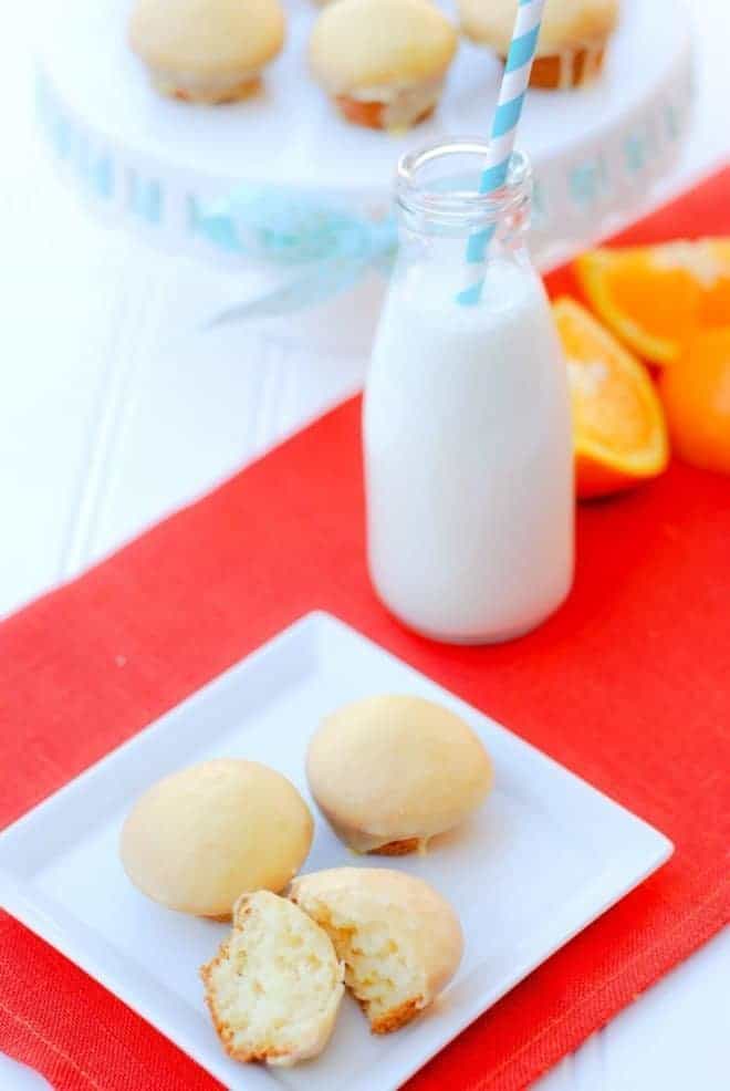 Orange Blossom Cupcakes