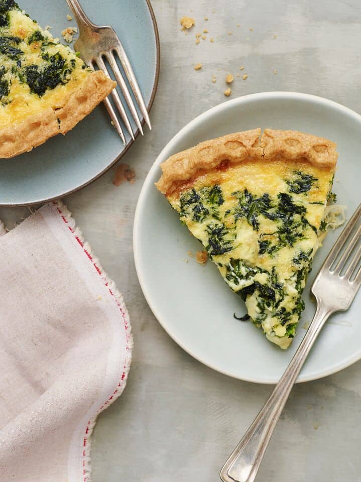 Classic Spinach Quiche