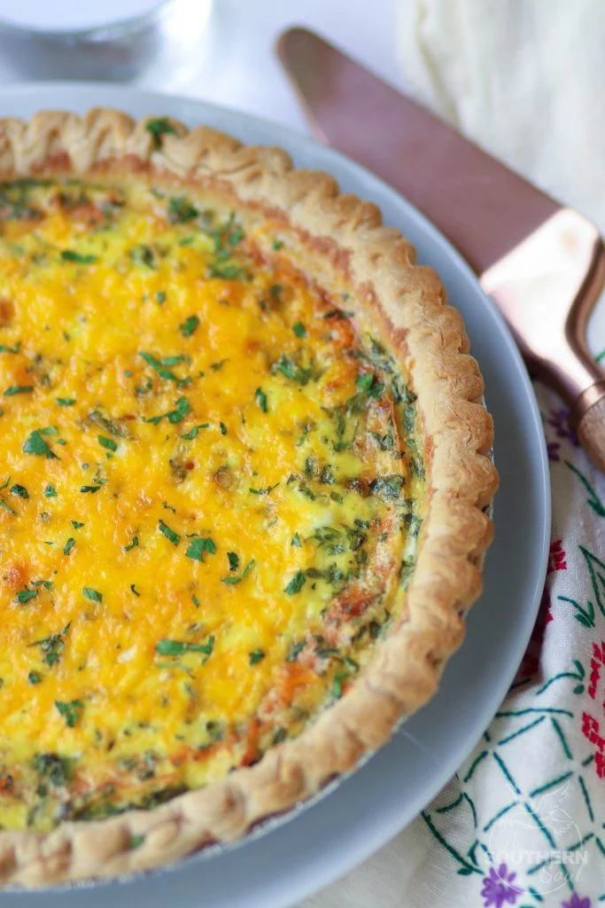 Three Cheese Quiché