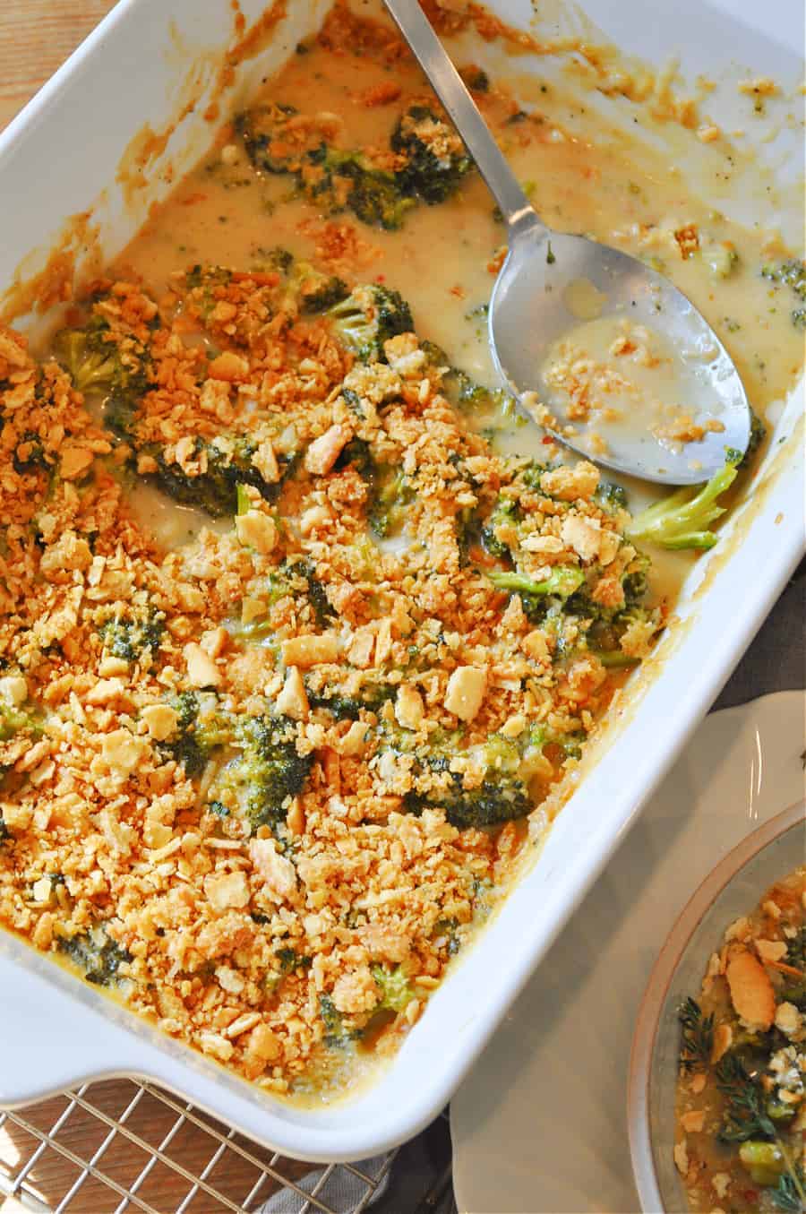 Creamy Vegan Broccoli Casserole