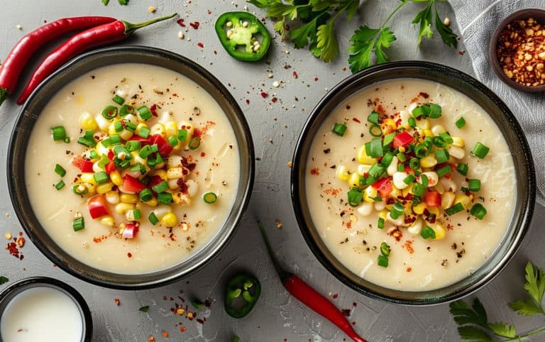 milkychoco04_Two_bowls_of_elote_soup_each_with_creamy_corn_pure_74c2a37b-4eb8-411e-a088-c2a41c12f5f3