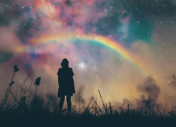emthehuman1_a_person_looking_at_a_rainbow_spiritual_stars_-a_5c789b6e-e4a1-4dc7-9042-c4dc29b397bf_1