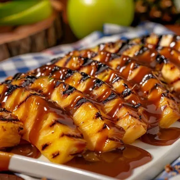 milkychoco04_food_photography_of_a_Pineapple_grilled_and_drizzl_19820fa5-6f73-44ee-b43a-6917bfd7e4f8