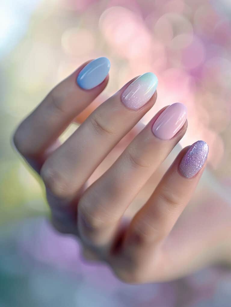 6. Sweetheart French Manicure