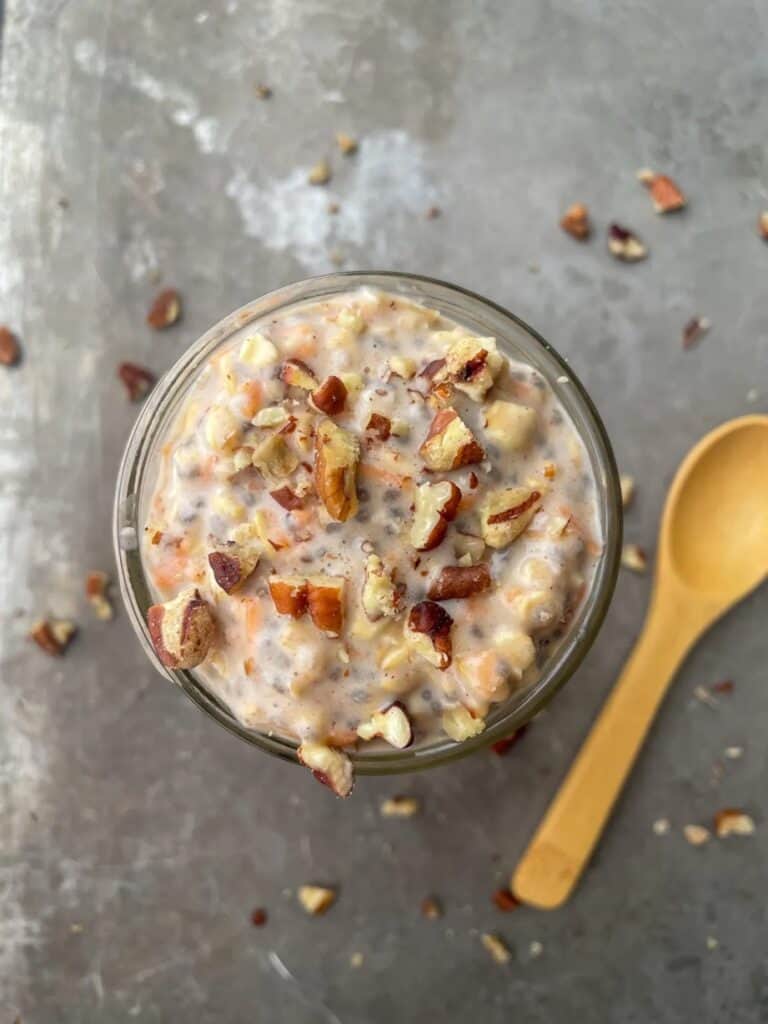 11. Carrot Cake Protein Oats