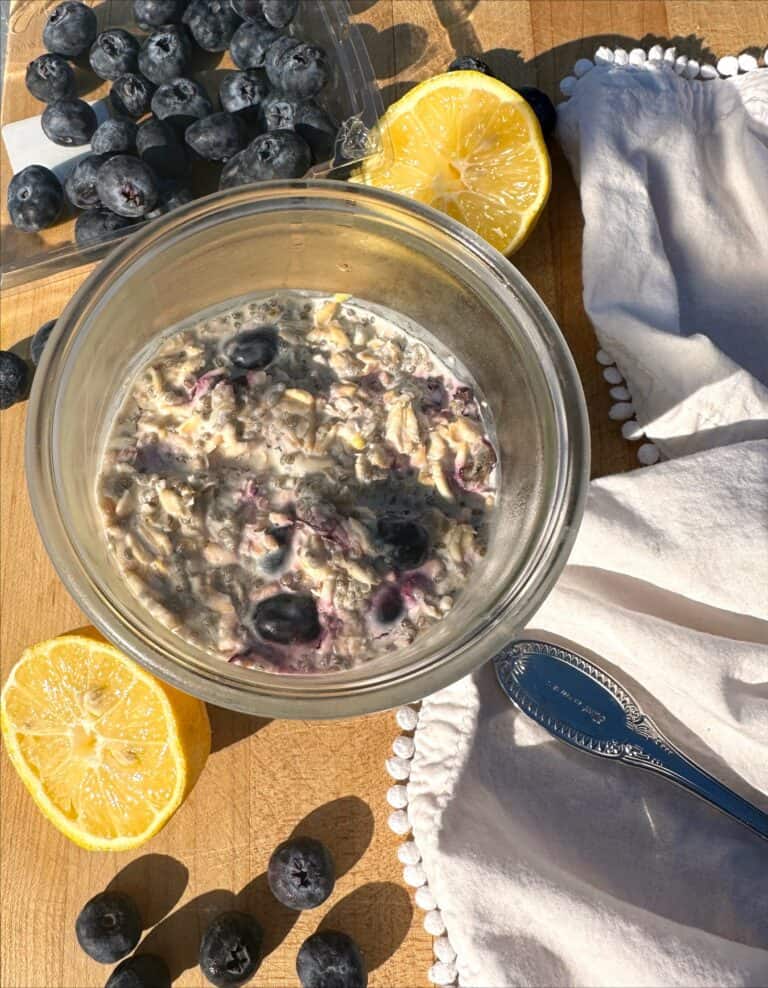 14. Lemon Blueberry Oats