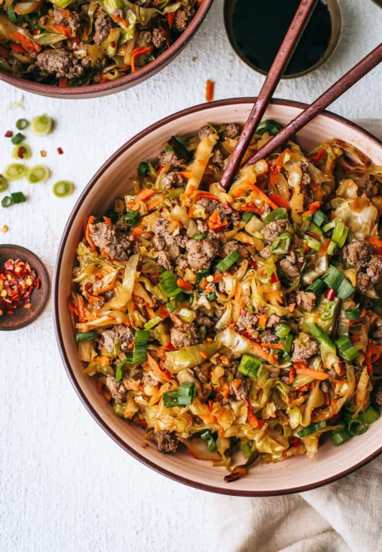 25. Paleo Egg Roll in a Bowl