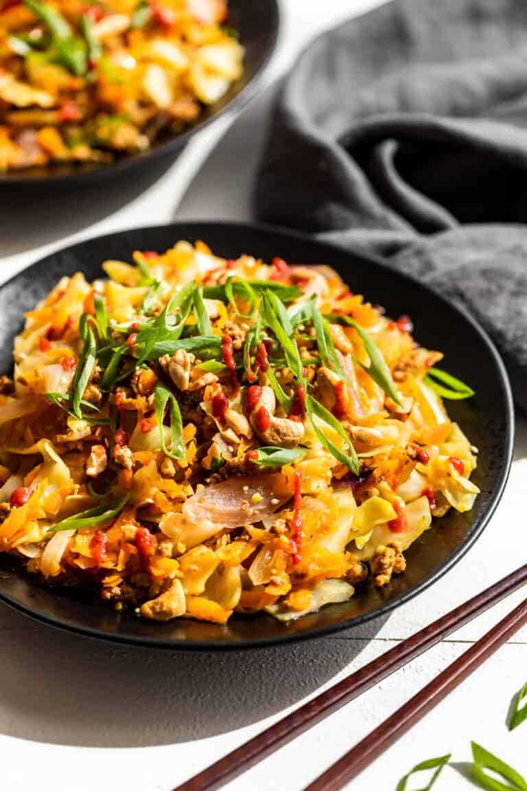 21. Instant Pot Egg Roll in a Bowl
