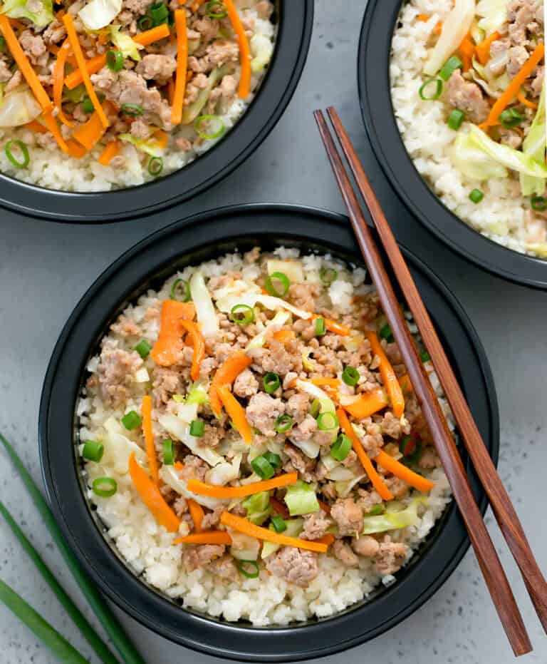 11. Egg Roll in a Bowl with Cauliflower