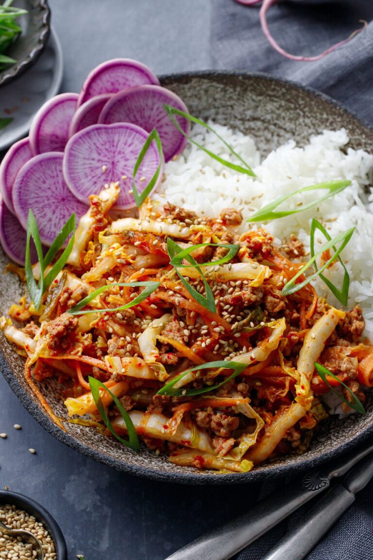 20. Spicy Korean Egg Roll Bowls 