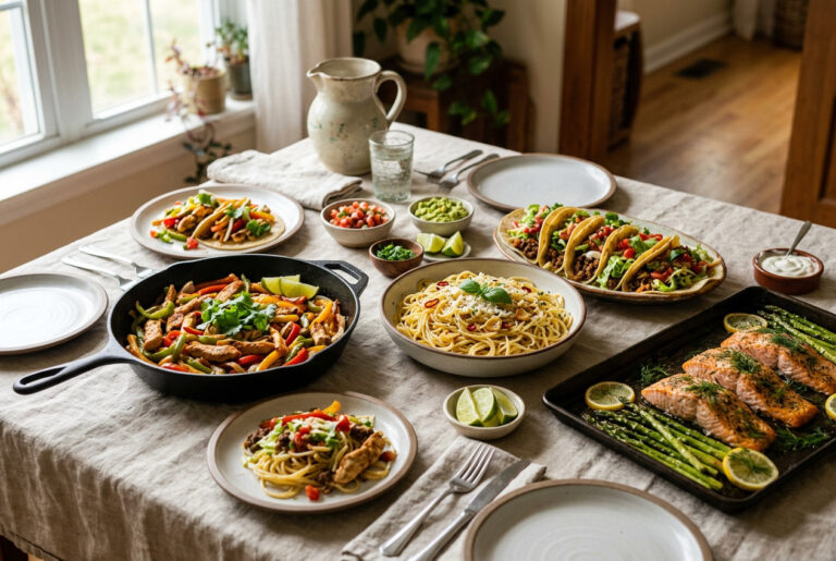 15 Quick and Easy Family Dinner Recipes for Any Night