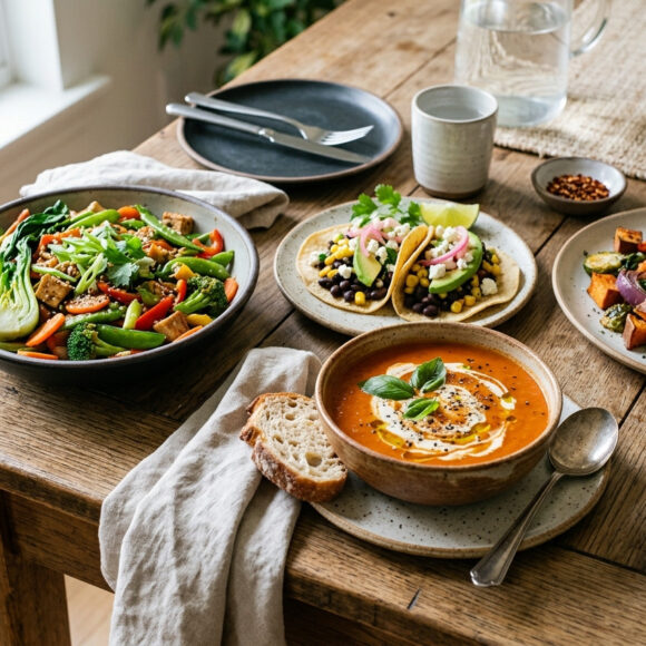 10 Easy Vegetarian Dinner Recipes for Beginners