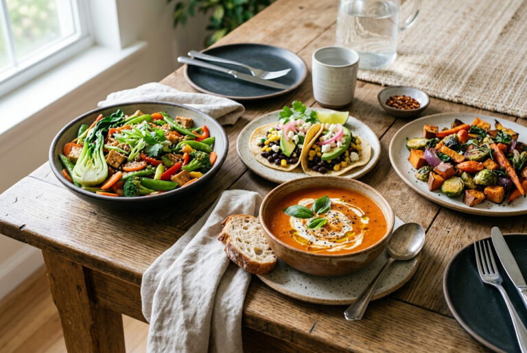 10 Easy Vegetarian Dinner Recipes for Beginners