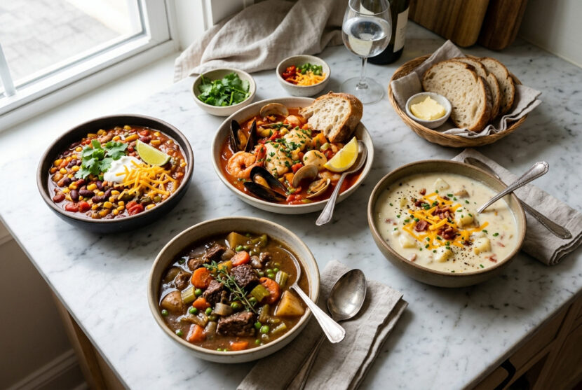 14 Crockpot Family Comfort Foods for Winter Nights