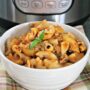 Instant Pot Cheesy Hamburger Casserole
