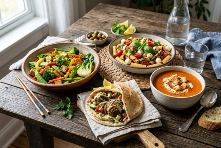 12 Easy Vegetarian Dinner Recipes for Beginners