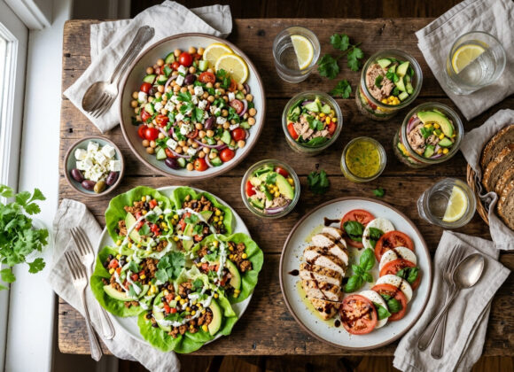 15 Easy Healthy Meal Prep Lunch Ideas (10–70 Min) 15 Easy Healthy Meal Prep Lunch Ideas (10–70 Min)