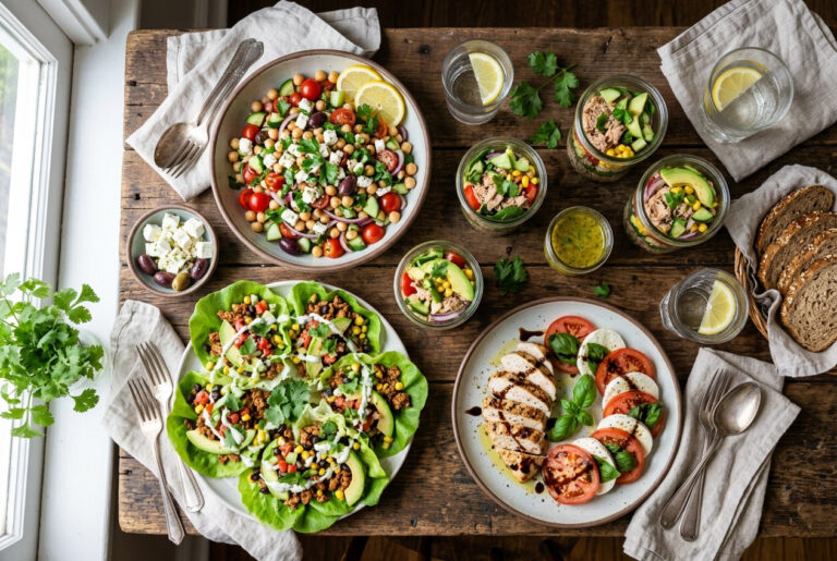 15 Easy Healthy Meal Prep Lunch Ideas (10–70 Min)