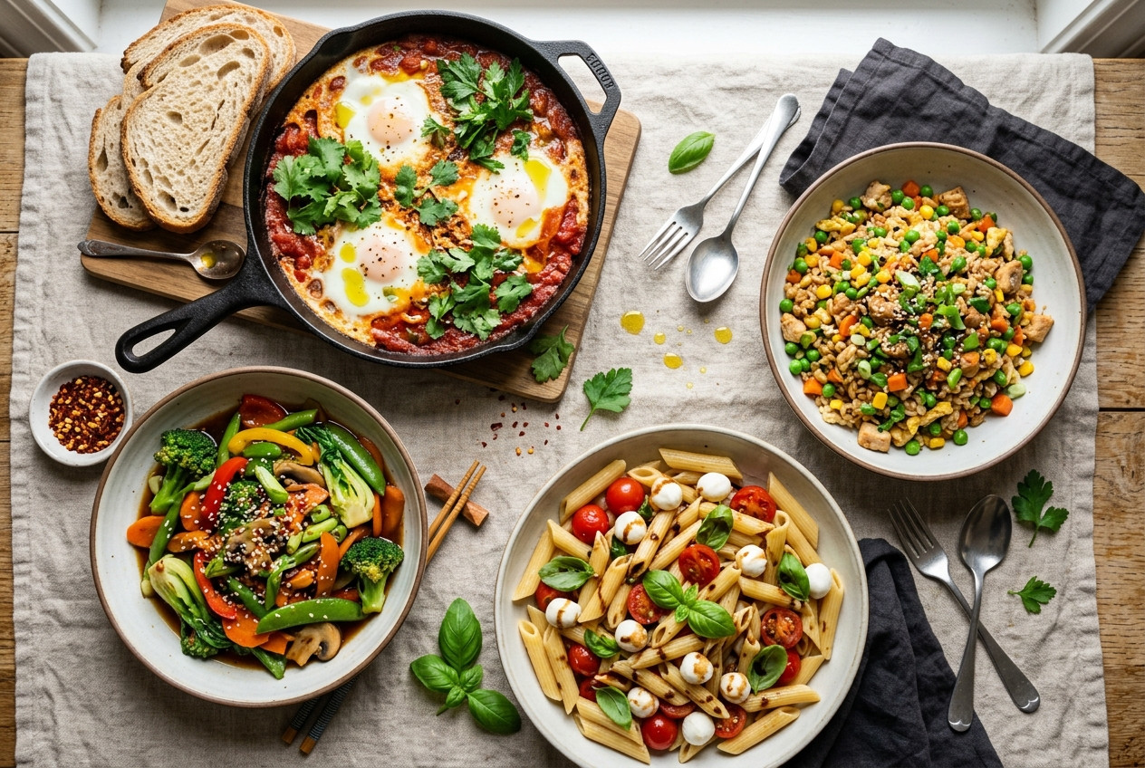 14 Easy Vegetarian Dinner Recipes for Beginners