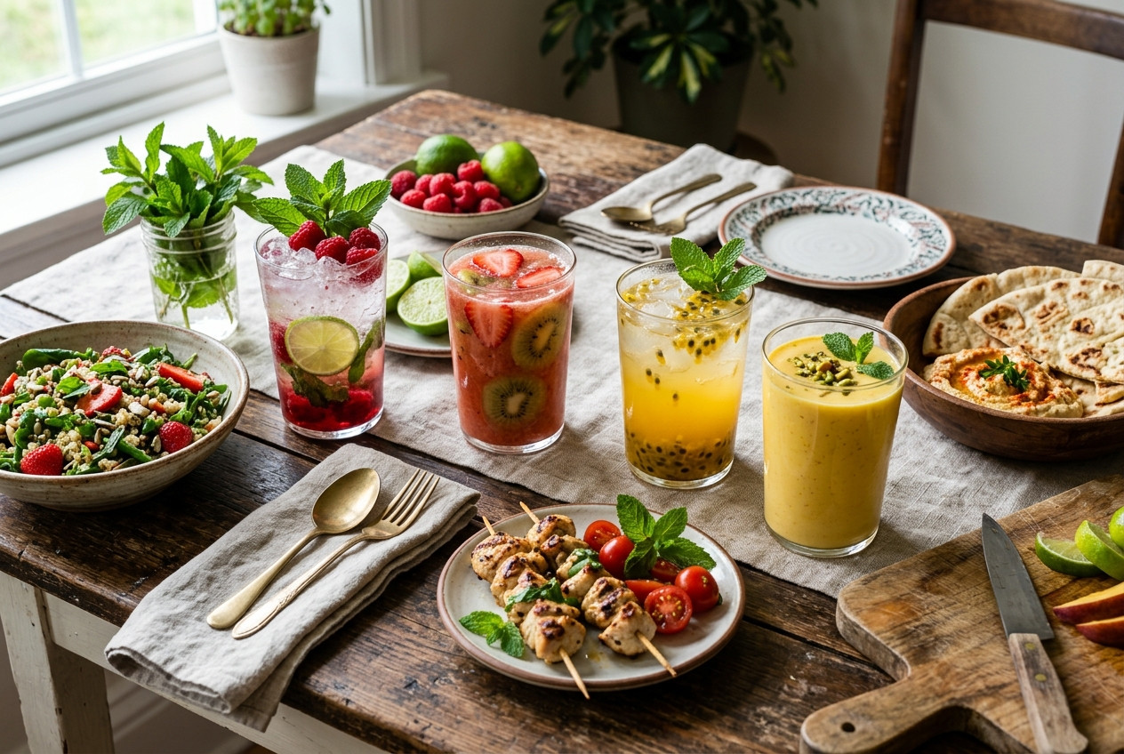 12 Refreshing Summer Drink Recipes Non Alcoholic